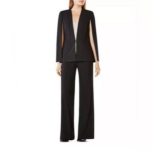 BCBGMAXAZRIA Daniel Black Pinstripe Pant (only) Size Small